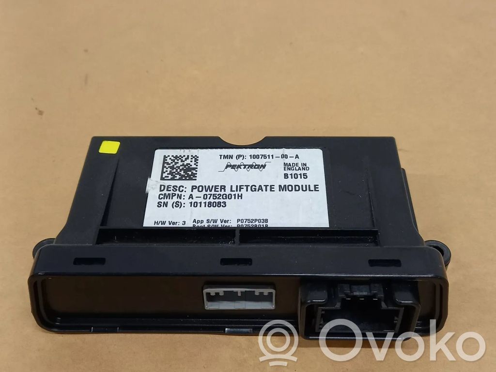 Tesla Model S Tailgate/trunk control unit/module 