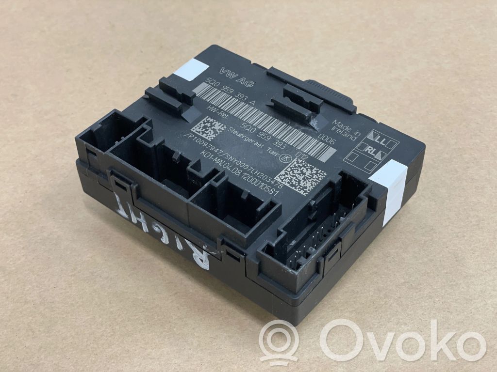 Audi A3 S3 8V Door control unit/module 