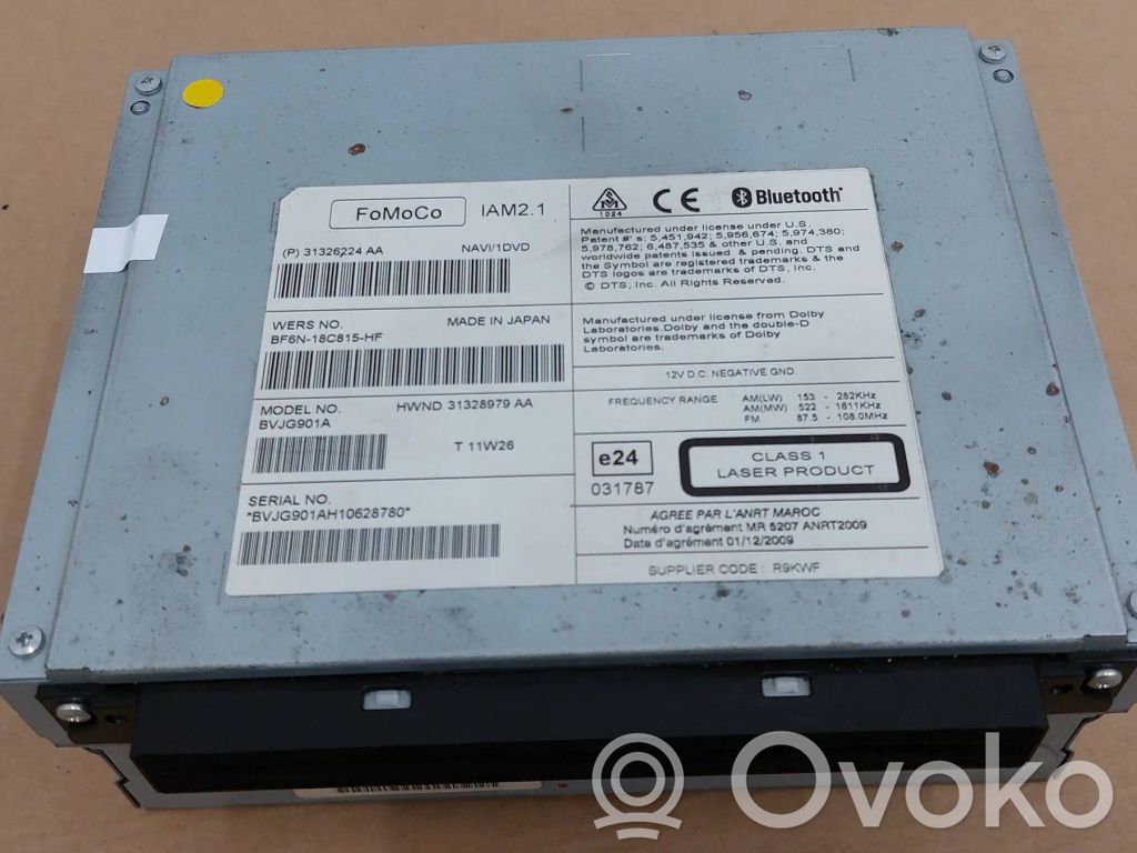 Land Rover Evoque I Panel / Radioodtwarzacz CD/DVD/GPS 