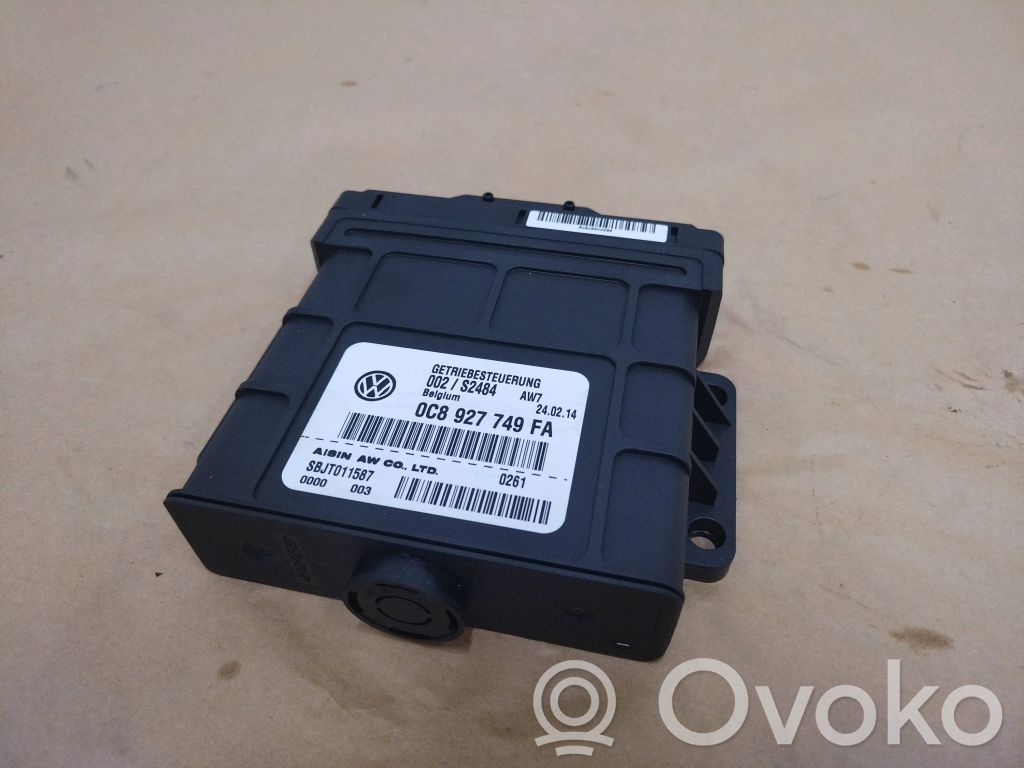 Sterownik hydrauliczny skrzyni biegów   0C8927749FA,SBJT011587,002S2484,8BZA4207879