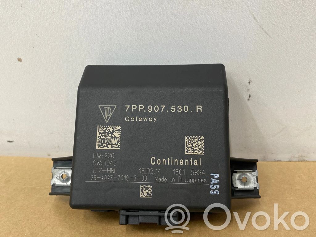 Porsche Cayenne (92A) Gateway control module 