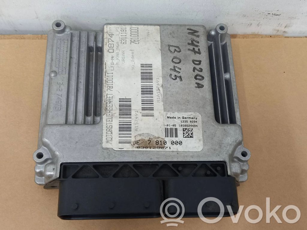 BMW 3 E90 E91 Engine control unit/module 