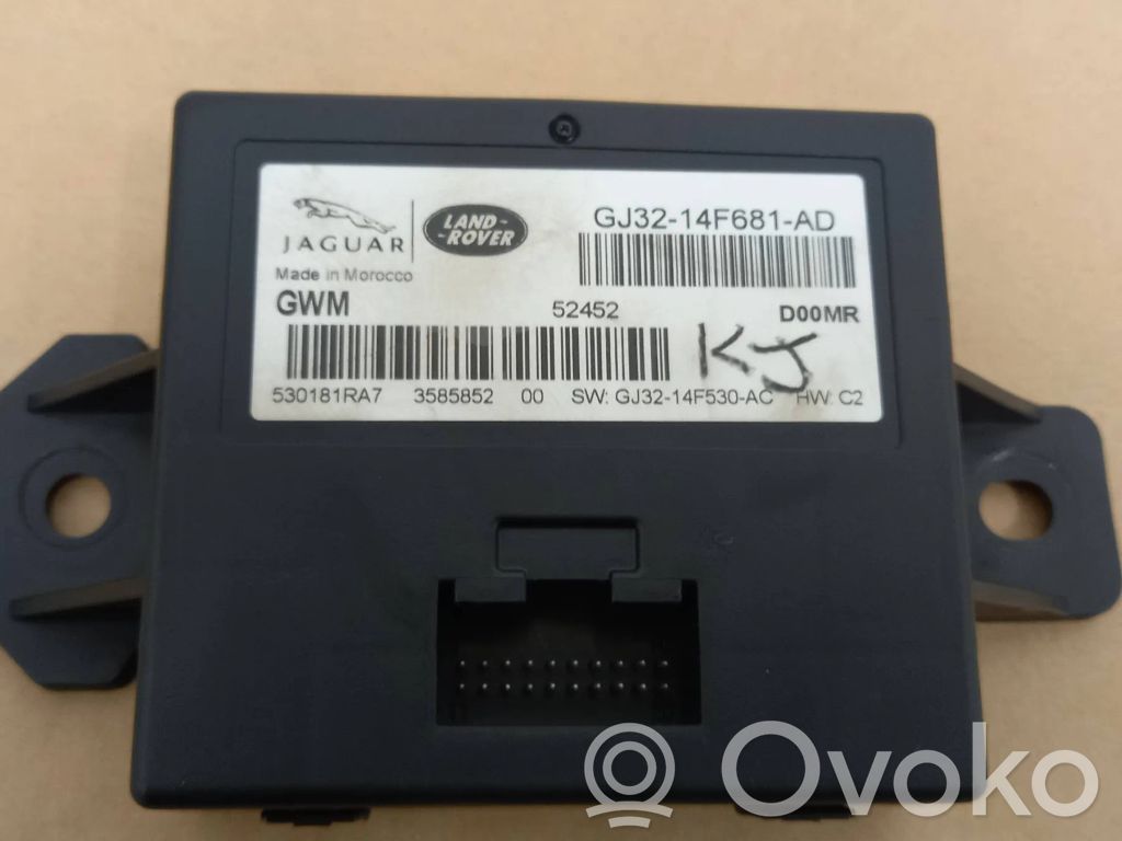 Gateway control module   GJ3214F681AD,52452,530181RA7,3585852,GJ3214F530AC
