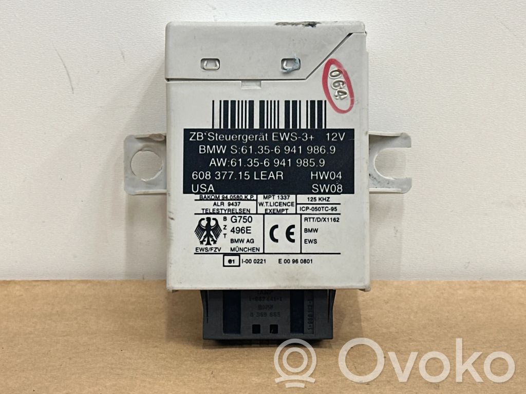 BMW Z4 E85 E86 Immobilizer control unit/module 