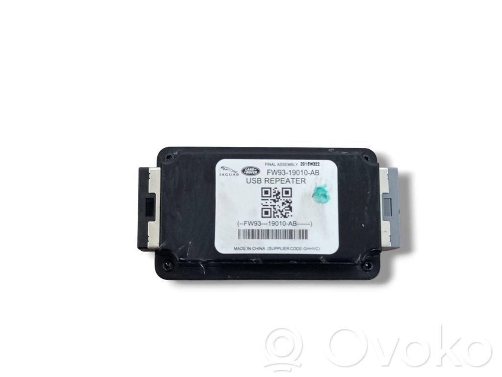 Jaguar XE USB interface control unit module 