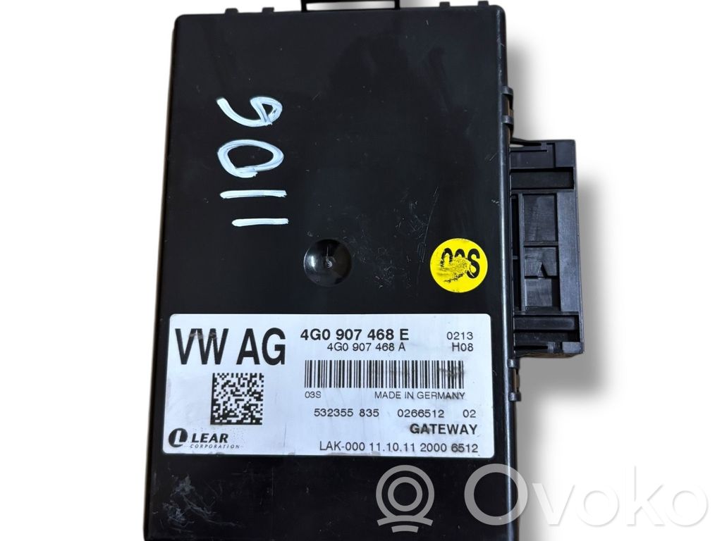 Audi A6 S6 C7 4G Gateway control module 