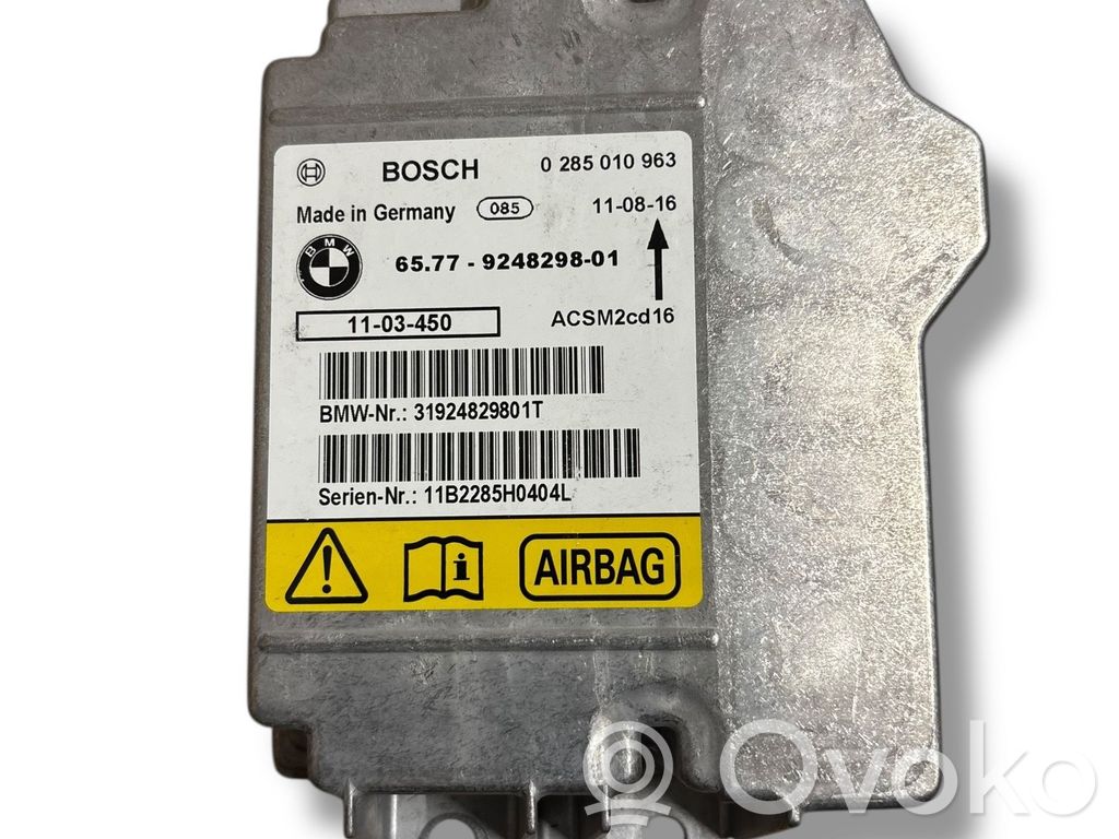 BMW 1 E82 E88 Airbag control unit/module 