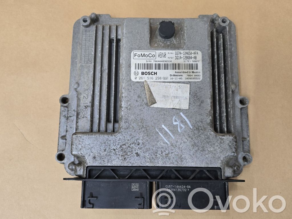 Engine control unit/module   DG1A12B684AB,0261S16298,16294135732,GS7A12A650AFA
