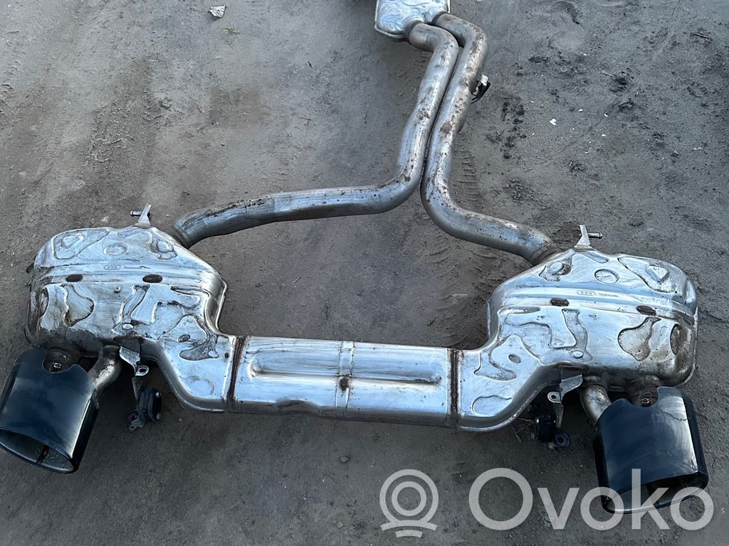 Audi A6 S6 C8 4K Silenciador del tubo de escape trasero 