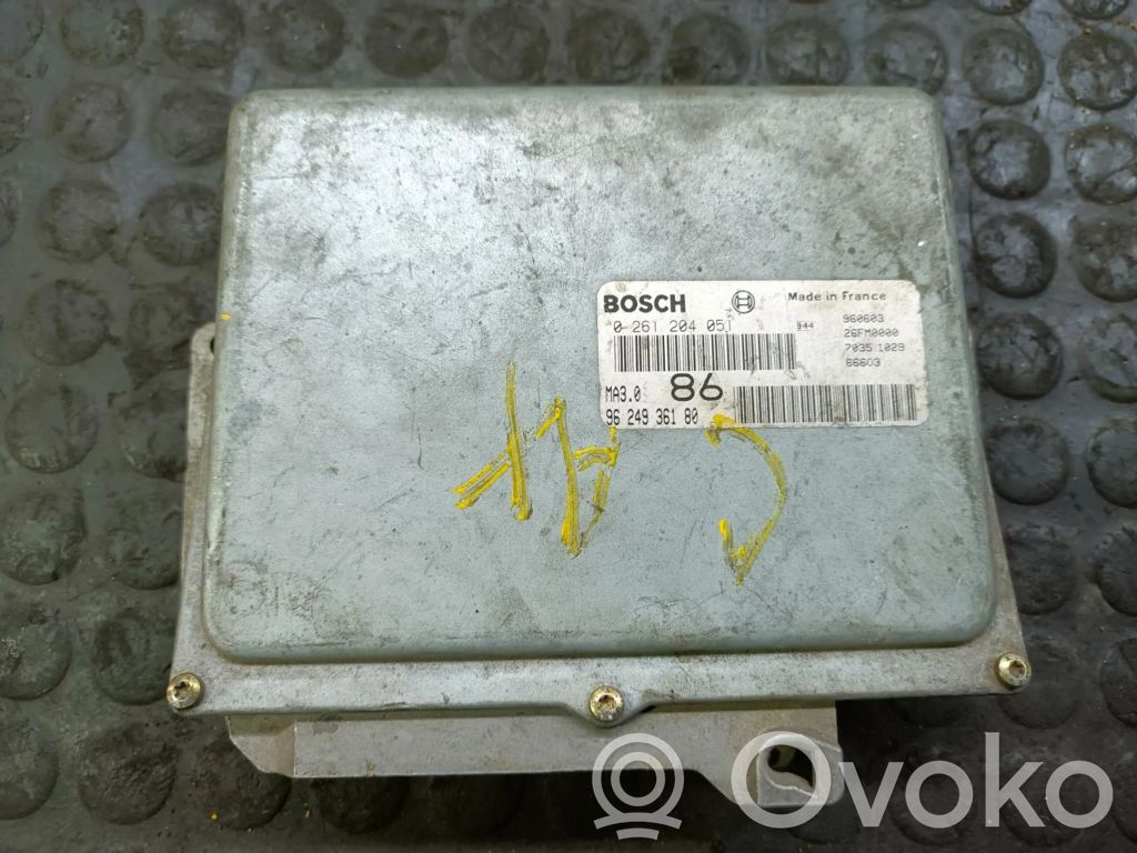 Engine control unit/module ECU   9624936180