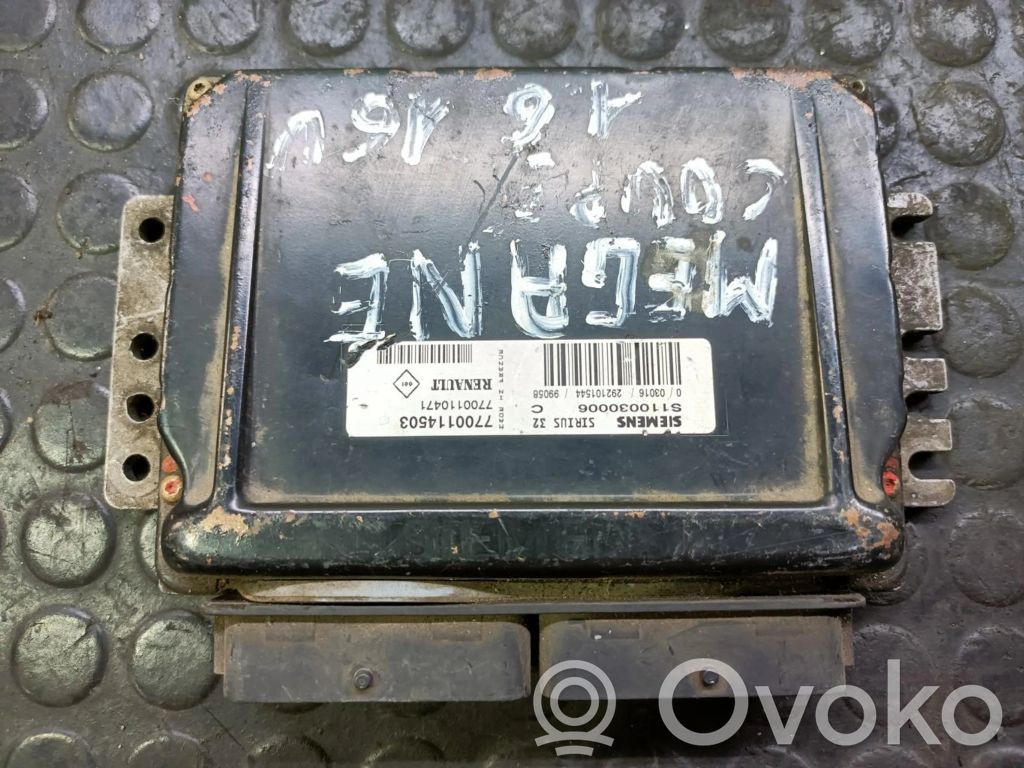 Renault Megane II Engine control unit/module ECU 