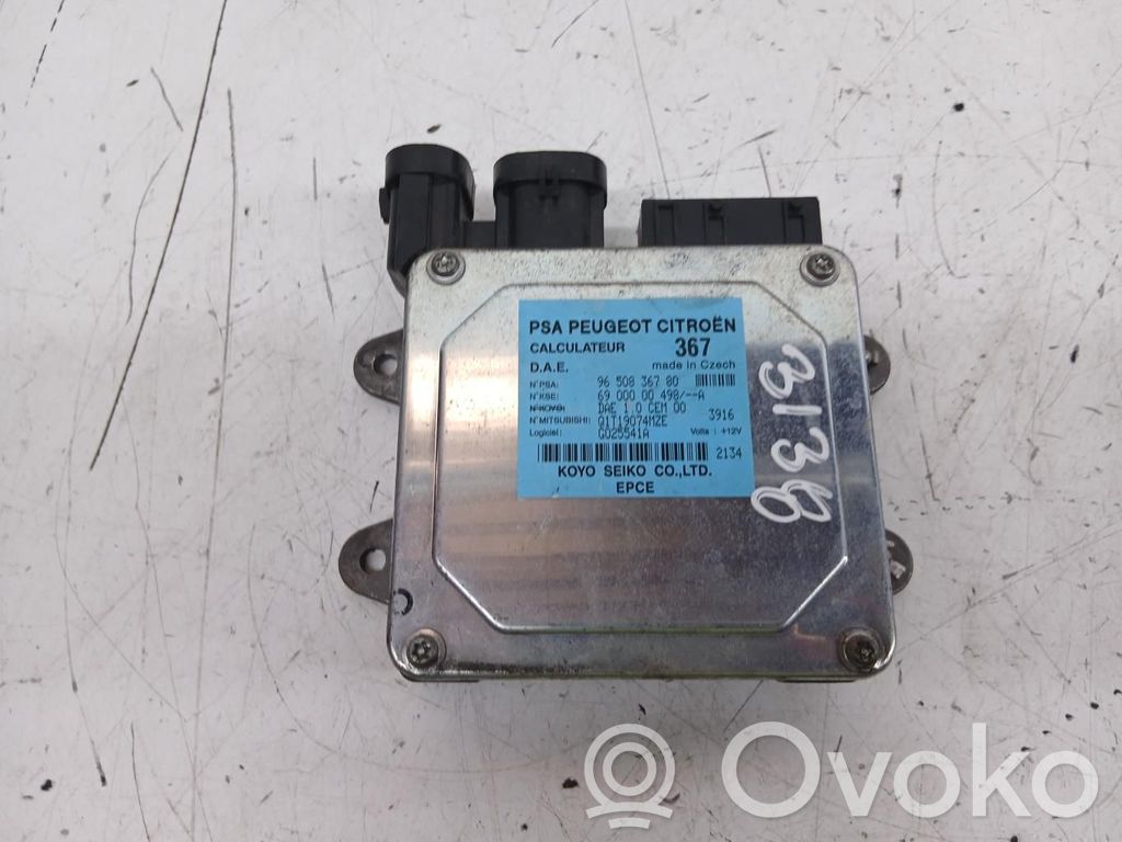 Unidad de control/módulo del motor   9650836780