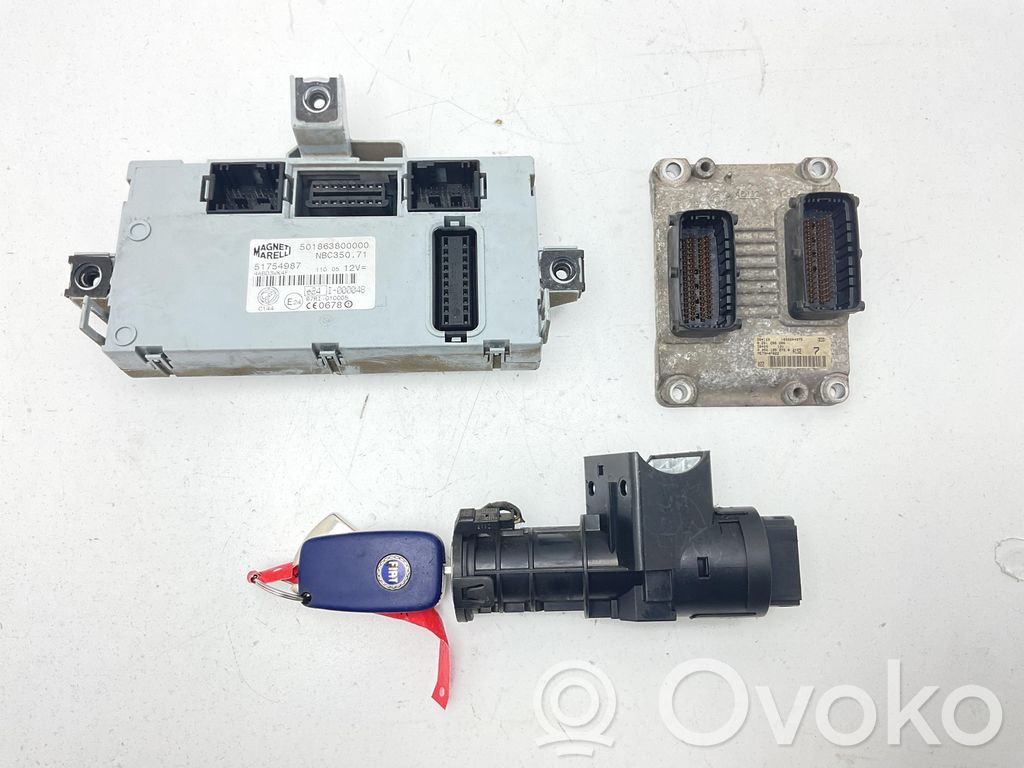 Fiat Idea Engine ECU kit and lock set 