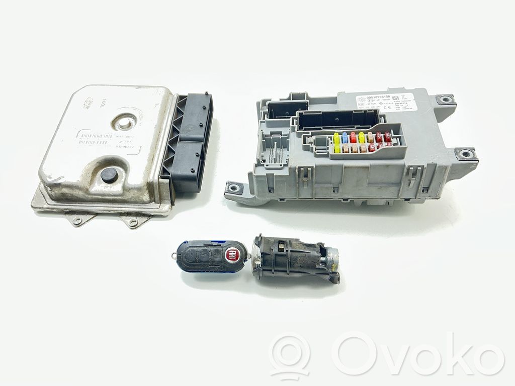 Fiat 500 Engine ECU kit and lock set 