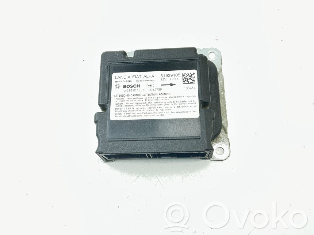 Lancia Ypsilon Airbag control unit/module 