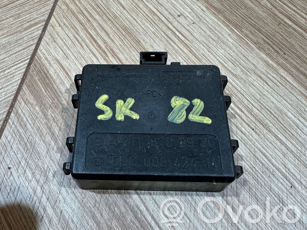 Mercedes-Benz E W211 Sensor de lluvia 