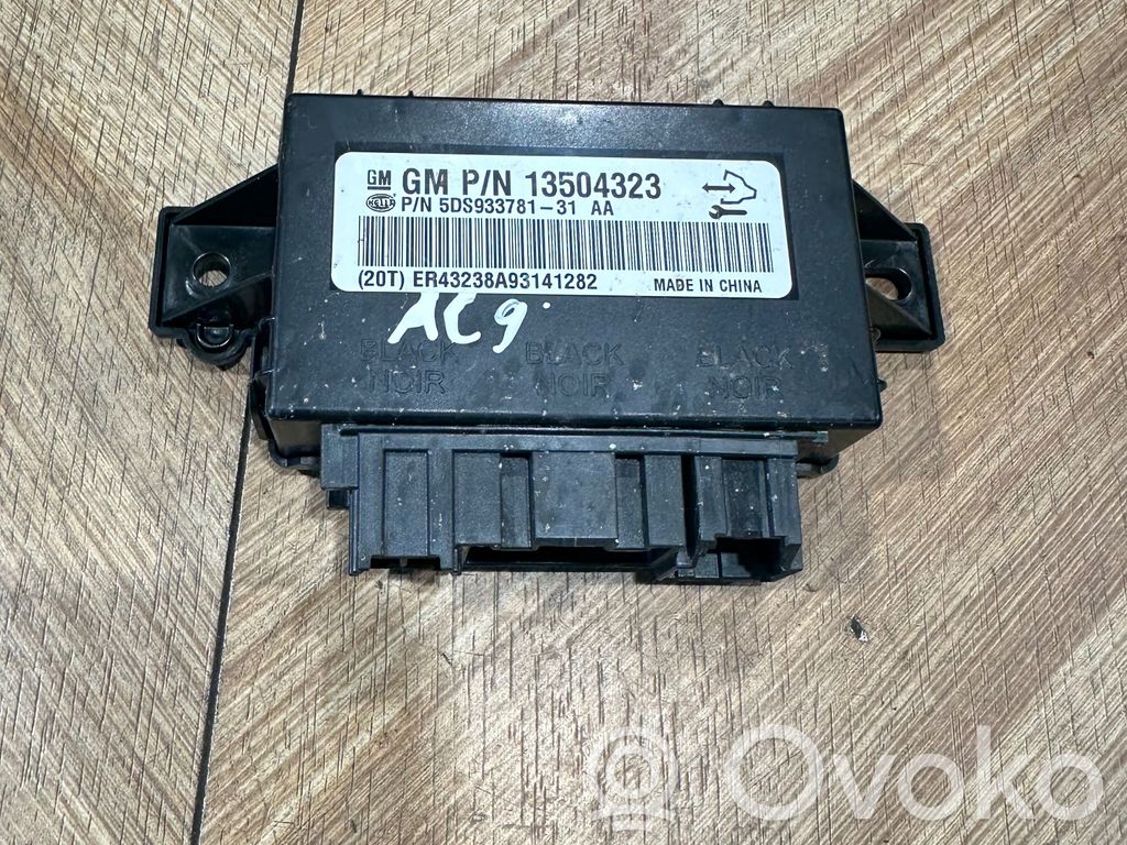 Opel Insignia A Module de commande de siège 