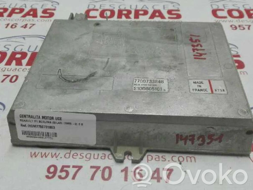 Renault 21 Engine control unit/module ECU 