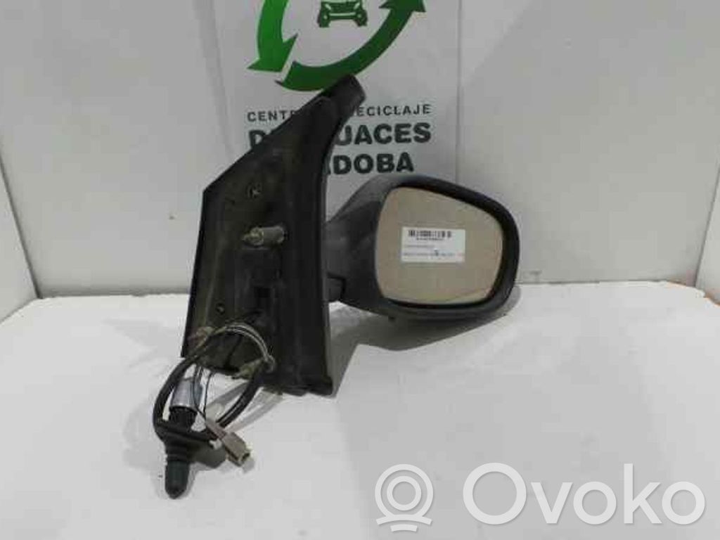 Front door electric wing mirror   JA0MANUAL2PIN,NEGROPLASTICO