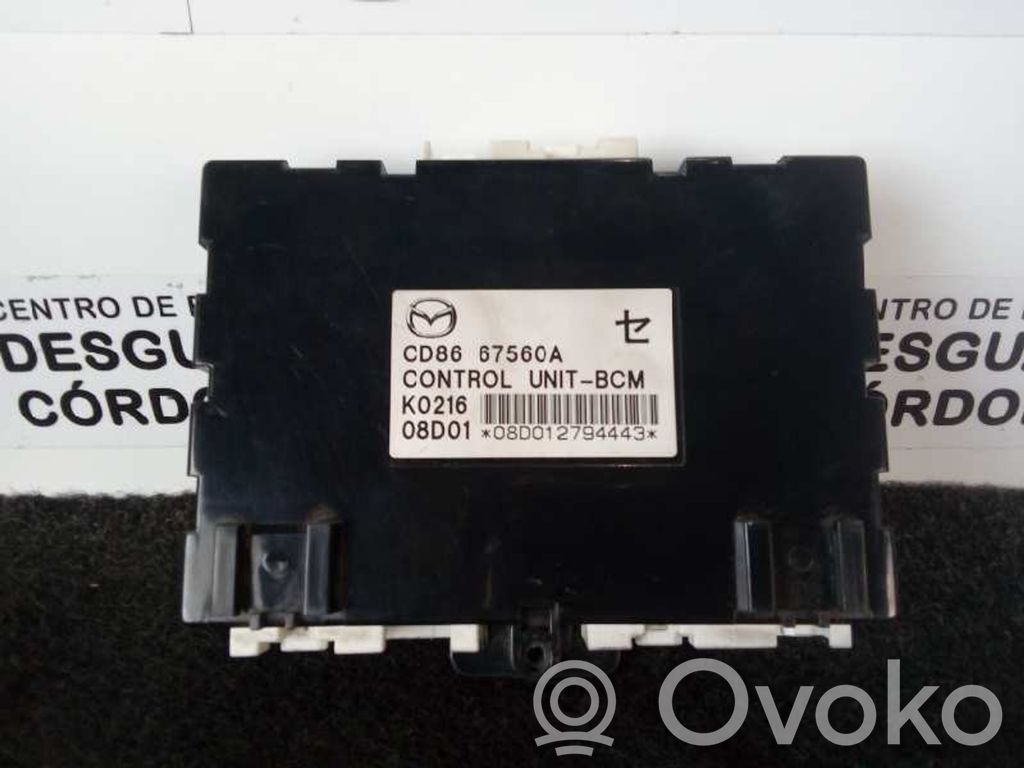 Other control units/modules   CD8667560A