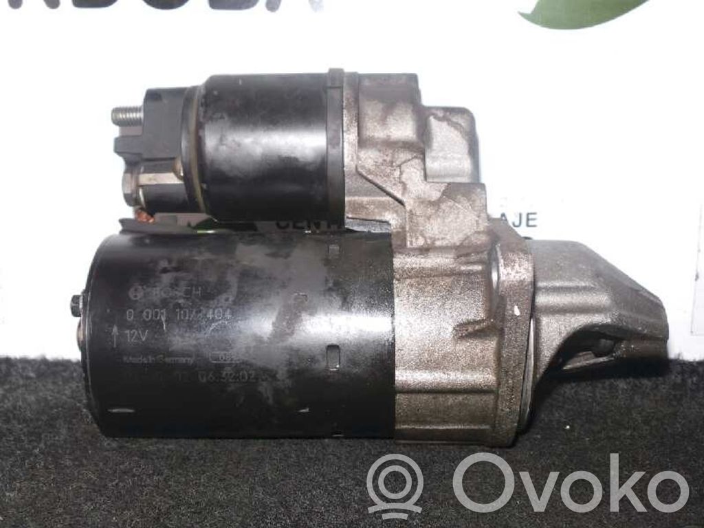 Starter motor   0001107404,BOSCH,9DIENTES