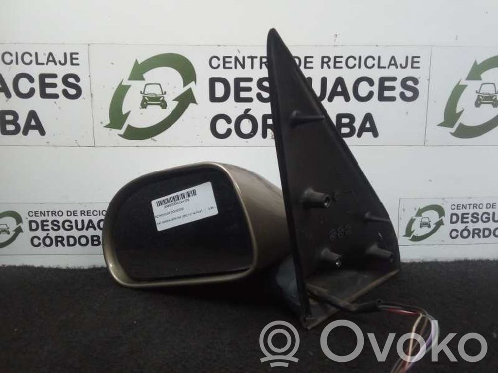Front door electric wing mirror   ELECTRICO5CABLES,CHAMPAGNE
