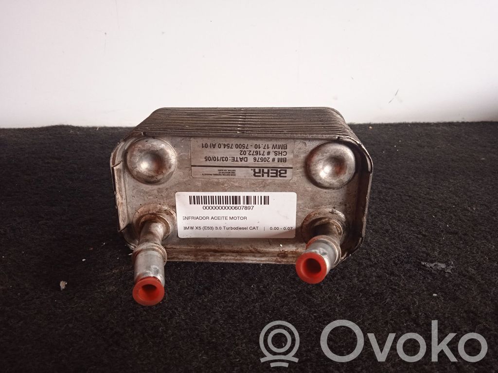 Engine oil radiator   716720275007540,BEHR