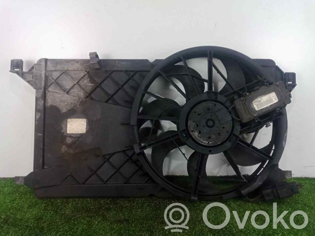 Electric radiator cooling fan