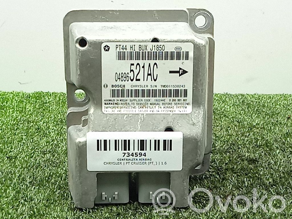 Airbagsteuergerät   BOSCH,2CONECTORES