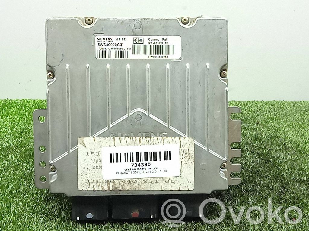 Peugeot 307 Other control units/modules 
