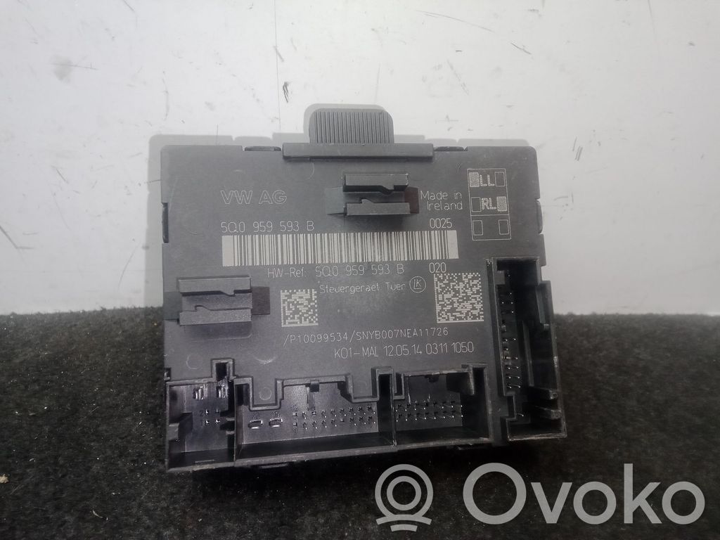 Comfort/convenience module   5Q0959593B