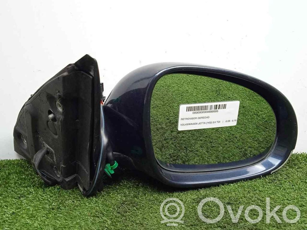 Volkswagen Jetta IV Front door electric wing mirror 