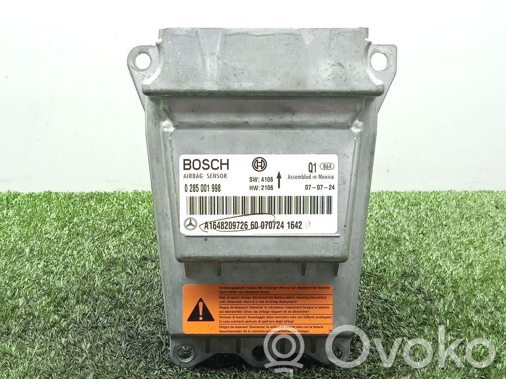 Module de contrôle airbag   BOSCH