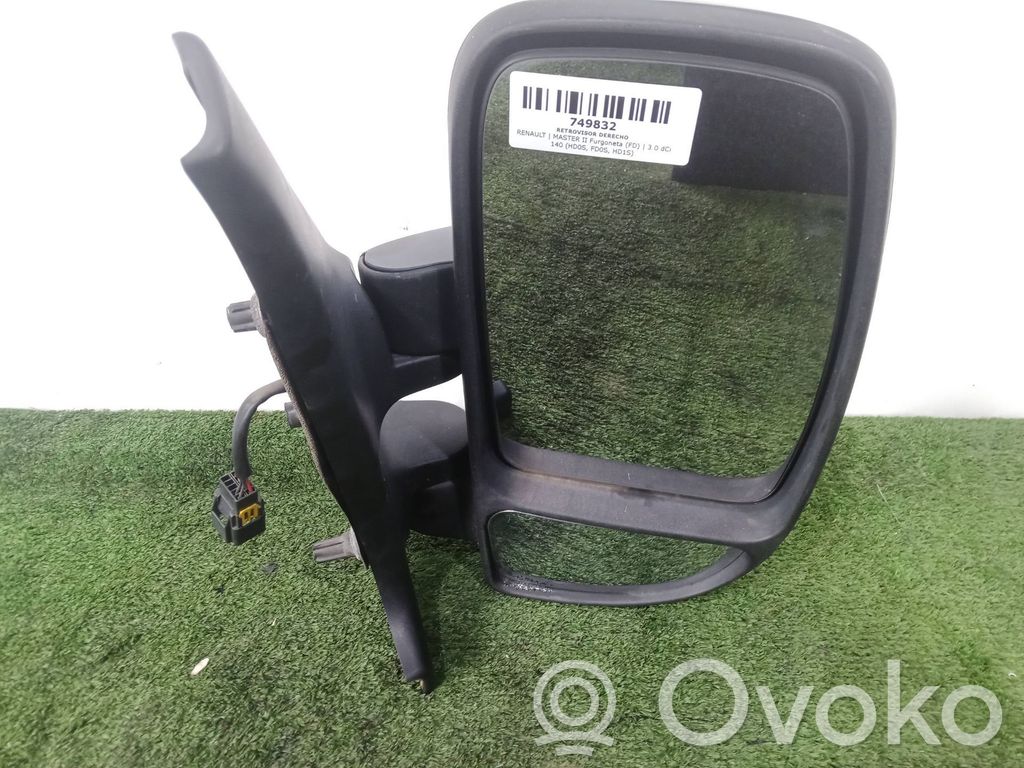 Front door electric wing mirror   014242,NEGROFICO