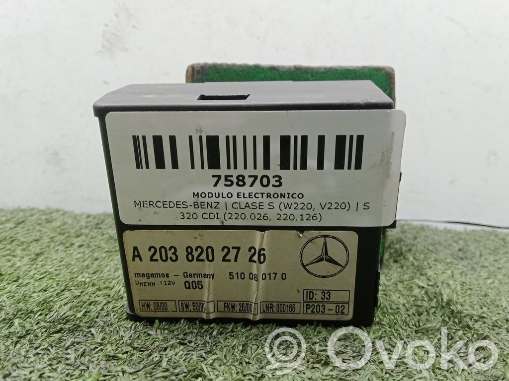 Mercedes-Benz Sprinter W901 W902 W903 W904 Altre centraline/moduli