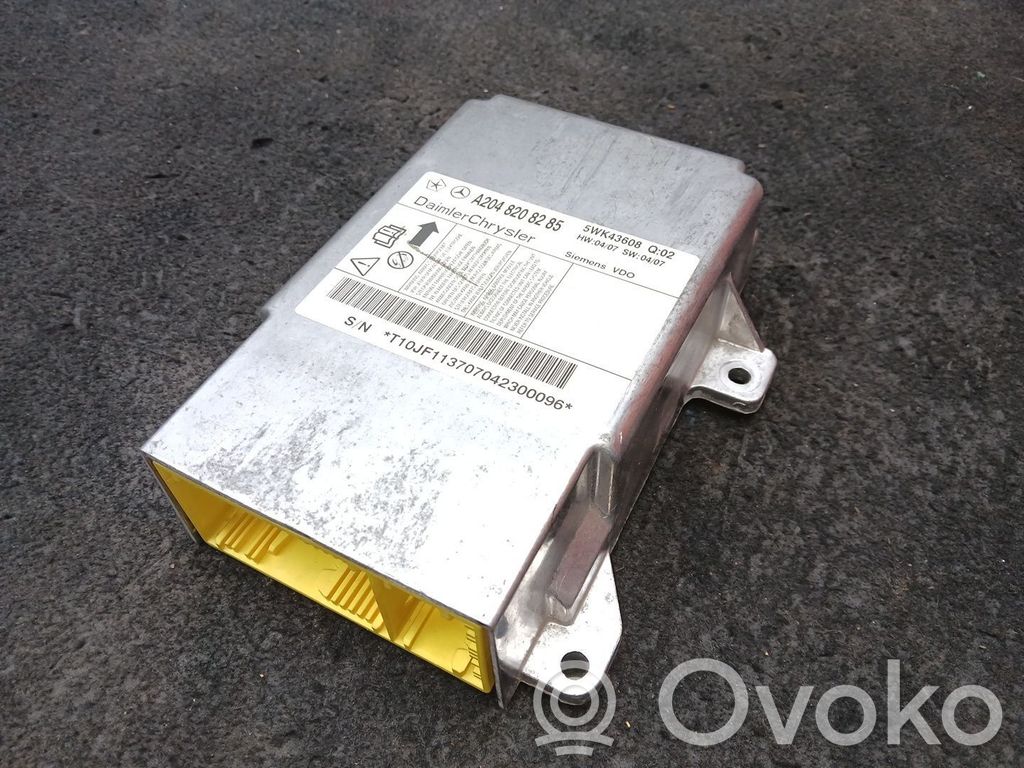 Mercedes-Benz C W203 Sterownik / Moduł Airbag 
