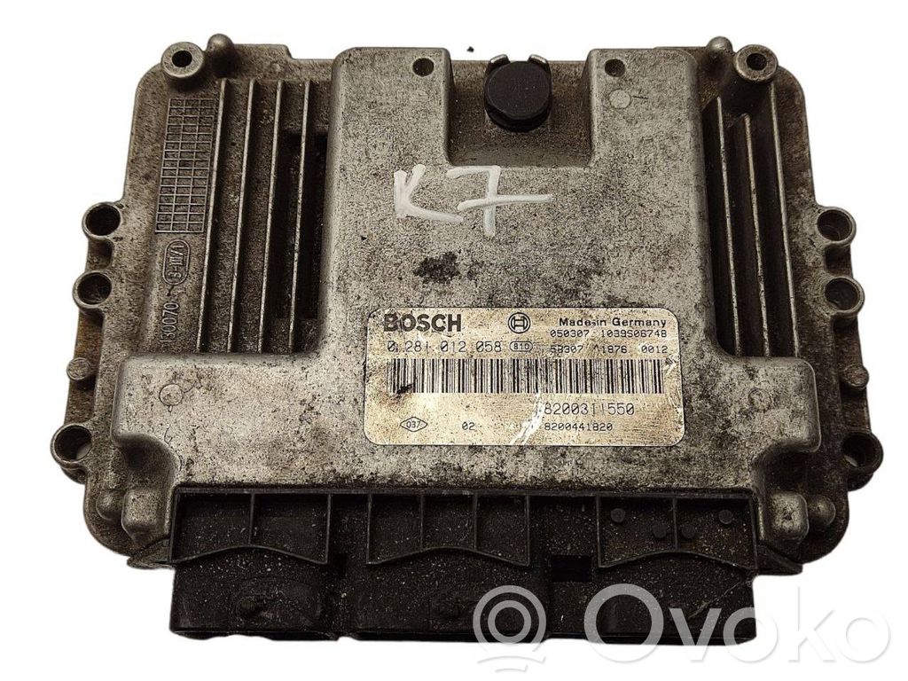 Renault Laguna II Engine control unit/module 