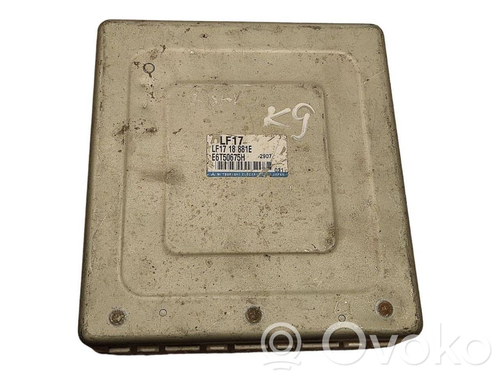 Engine control unit/module   LF1718881E,E6T50675H