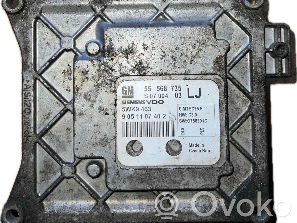 Opel Astra H Sterownik / Moduł ECU 