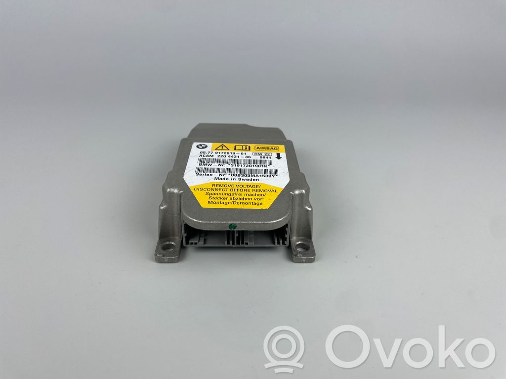 BMW 5 E60 E61 Centralina/modulo airbag 