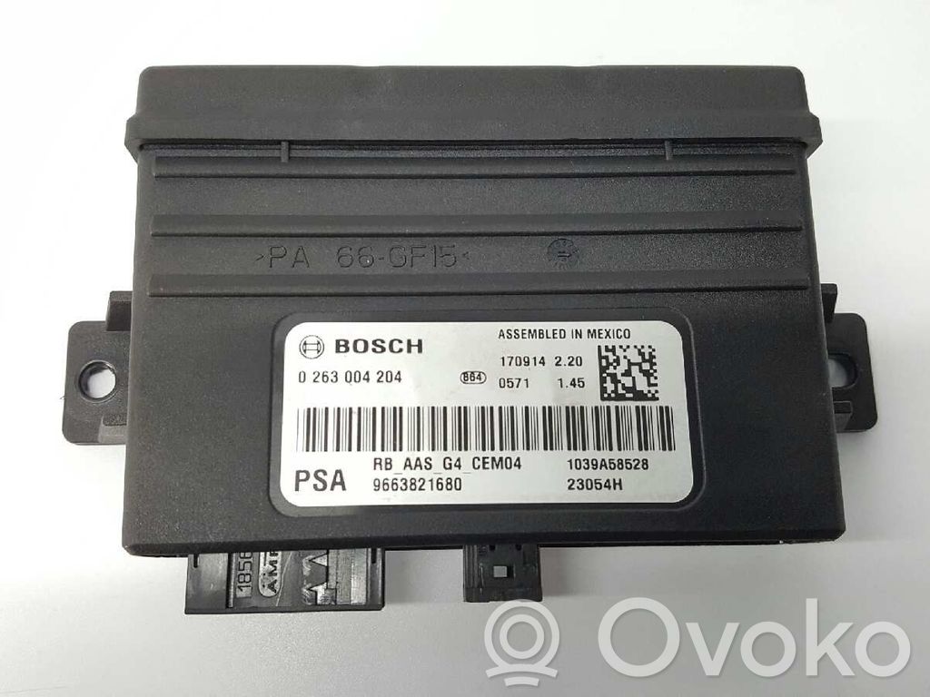 Alte unități/module de control   9663821680,0263001204