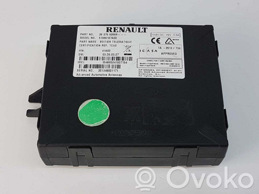 Renault Kangoo II Otras unidades de control/módulos 
