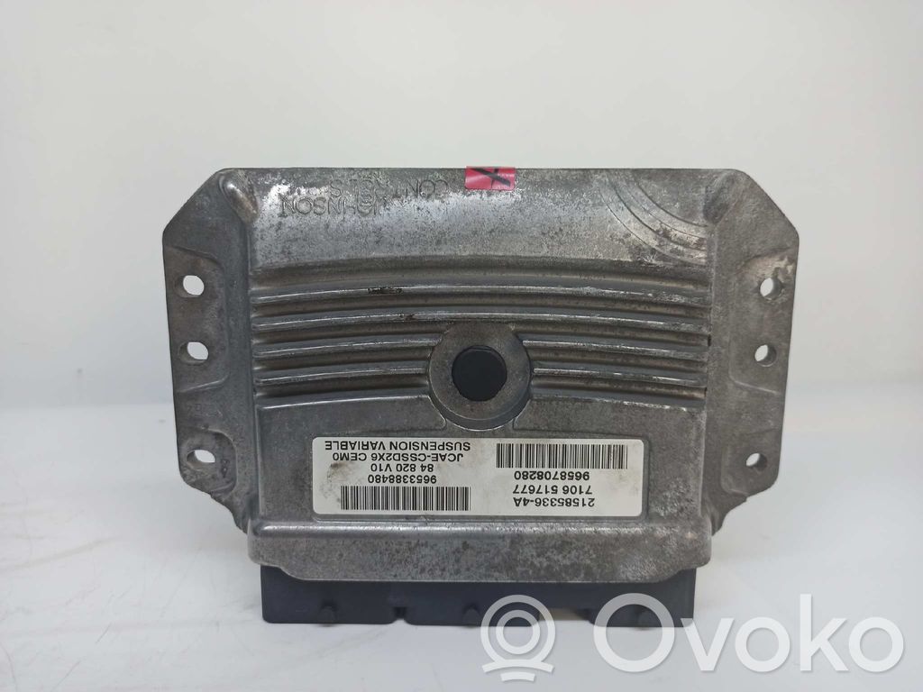 Citroen C6 Suspension control unit/module 