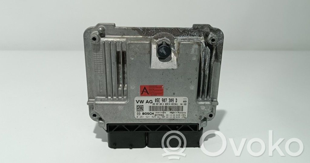 Engine control unit/module   05E907309D,0261S21825