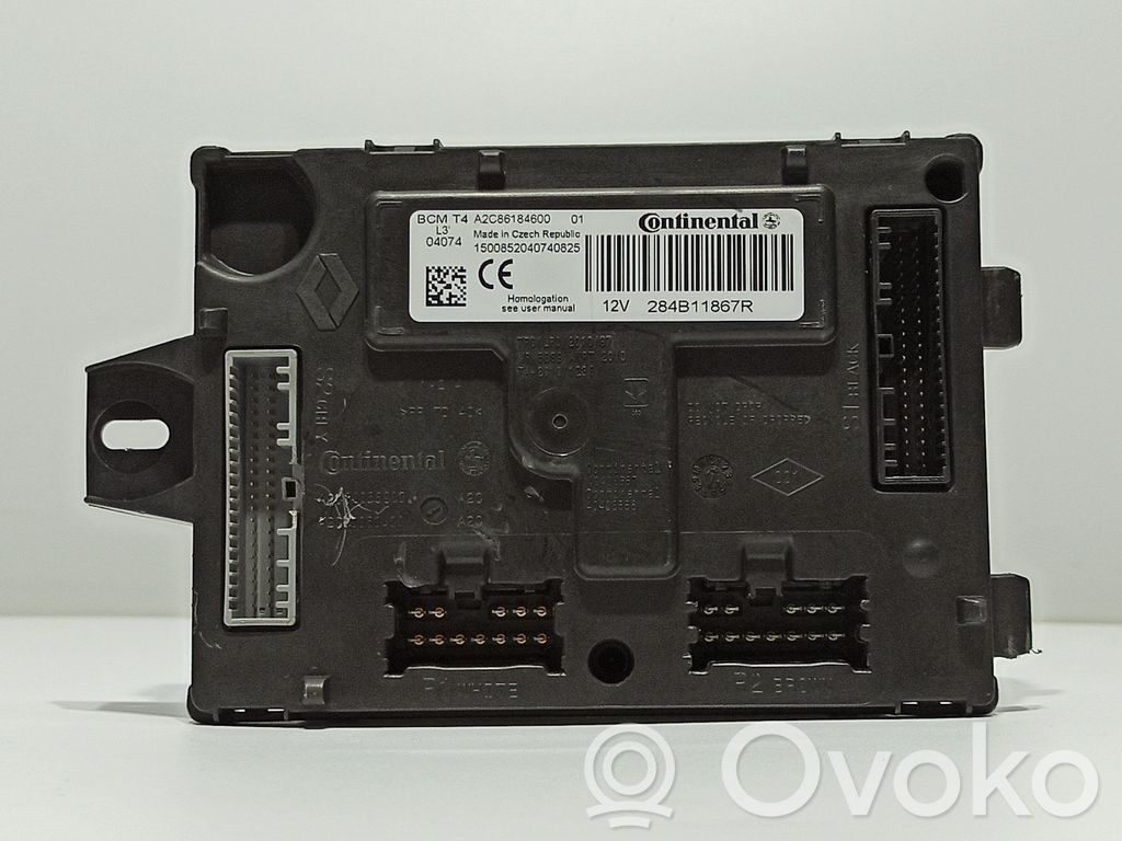 Renault Clio IV Citu veidu vadības bloki / moduļi 
