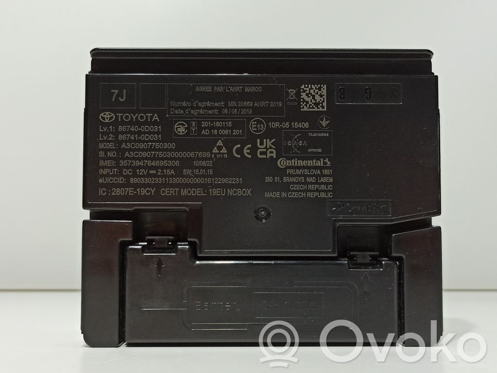 Autres unités de commande / modules   867400D031,867400D031,A3C0907750300