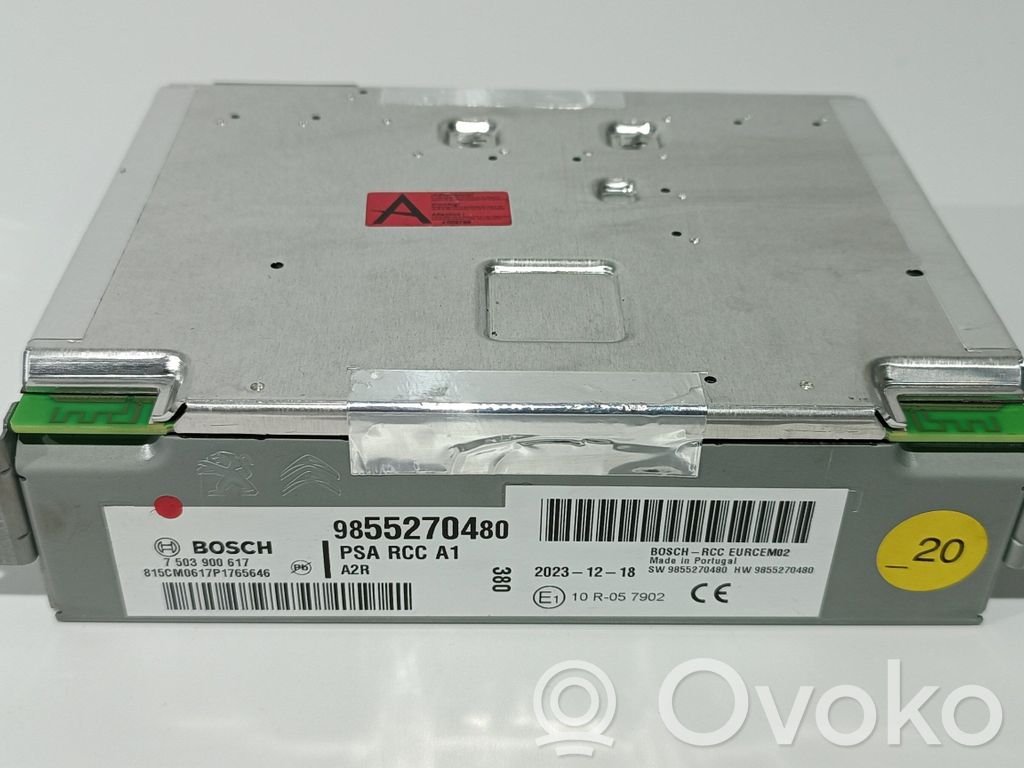 Citroen C3 Unitate principală radio/CD/DVD/GPS 