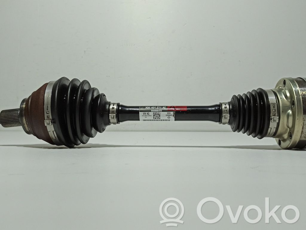 Półoś przednia   3Q0407271AE,3Q0407763X