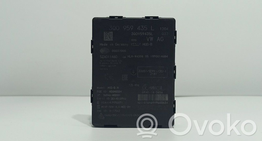 Autres unités de commande / modules   3Q0959435L,5ZA011460,3Q0959435N