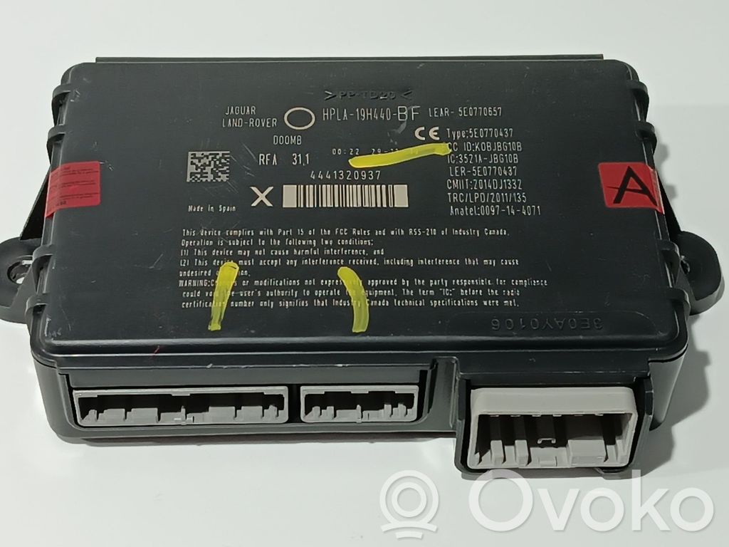Land Rover Range Rover L405 Altre centraline/moduli 